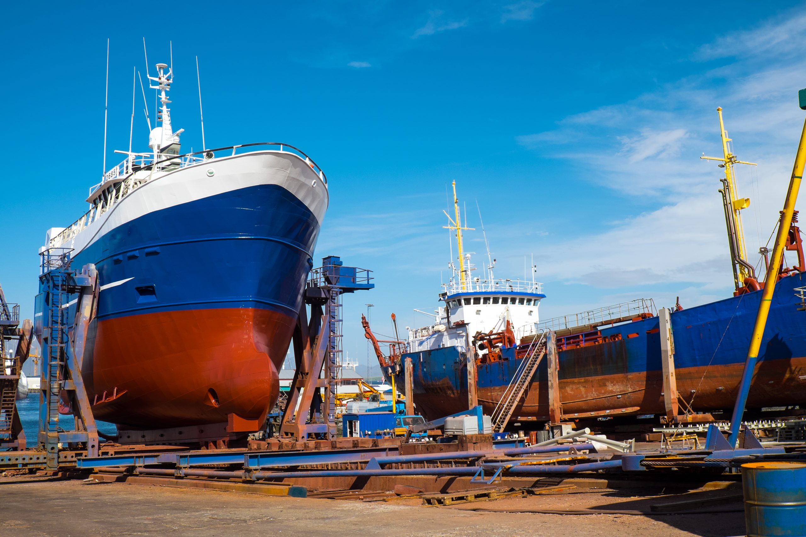 New ship construction in Romania – ferries, cargo ships, fishing vessels